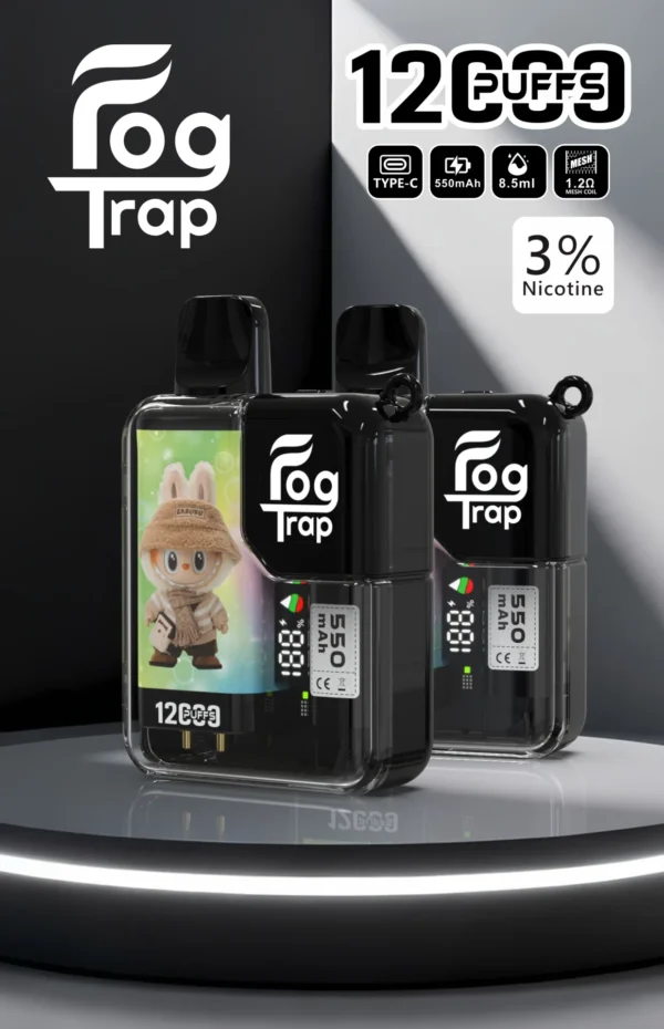 LABUBU & 蠟筆小新聯名款-Fog trap 12000口抛棄式